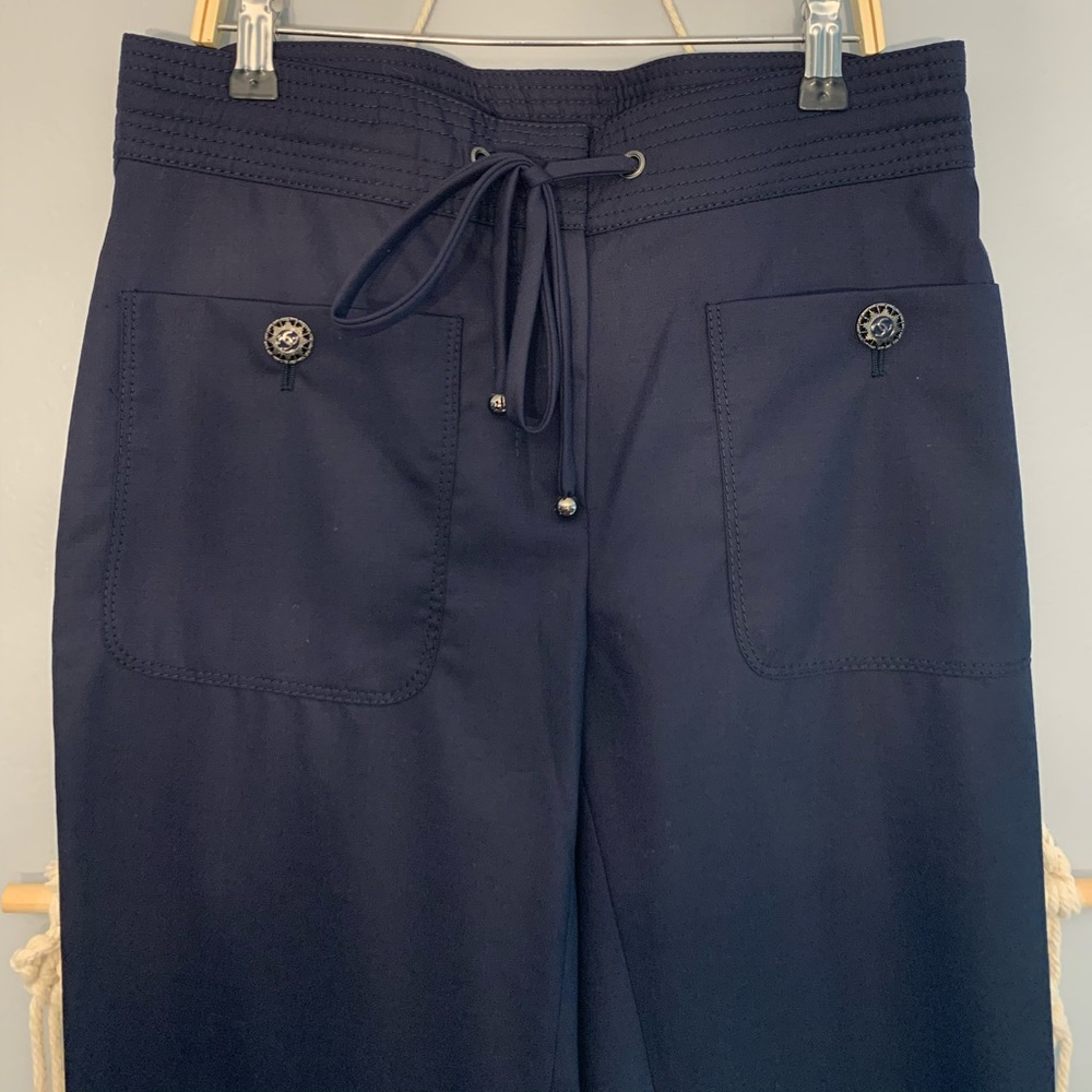 Chanel Navy Blue Trousers